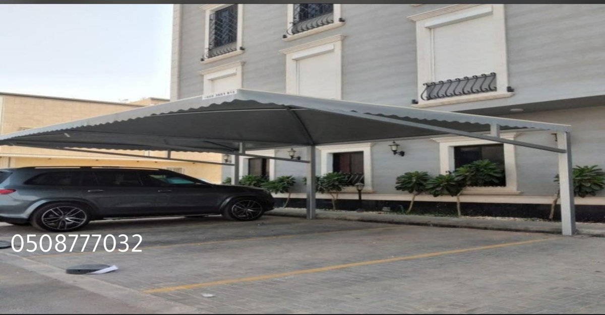 مظلات جلسات حدائق معدنية بطلاء مقاوم للصدأ